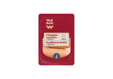 CŪKGAĻAS SARDELES WELL DONE 400G