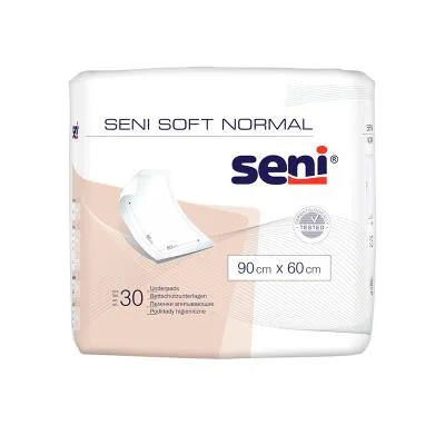 Seni Soft Normal absorbējošie paladziņi 90 x 60 cm N30