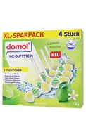 DOMOL CITRUS FRESH TUALETES ATSVAIDZINĀTĀJS, 4X55G