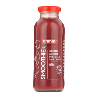 D AUGĻU KOKTEILIS GRANINI SMOOTHIE RED 250ML