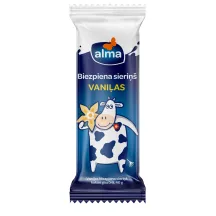 BIEZPIENA SIERIŅŠ ALMA AR VANIĻAS GARŠU 40G