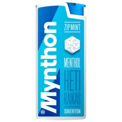 KONFEKTES MYNTHON ZIPMINT MENTHOL 30G