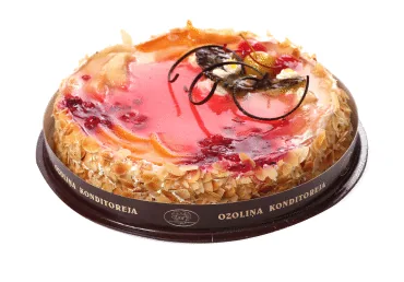 TORTE KRĒJUMA ODZIŅA OZOLIŅA KONDITOREJA 1.3KG