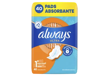 HIGIĒNISKĀS PAKETES ALWAYS NORMAL PLUS Q. 40GAB.