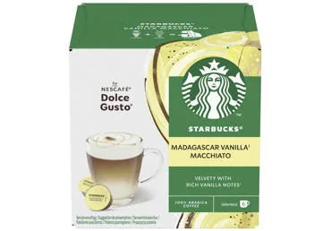 KAFIJAS KAPSULAS STARBUCKS LATTE VANILLA MACCHIATO 12X11G