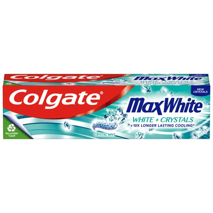 ZOBU PASTA COLGATE MAX WHITE CRYSTALS 75ML