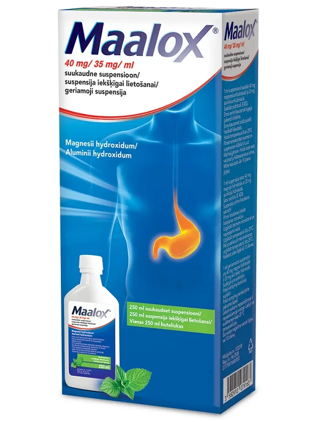 Maalox pret atvilni, 250 ml