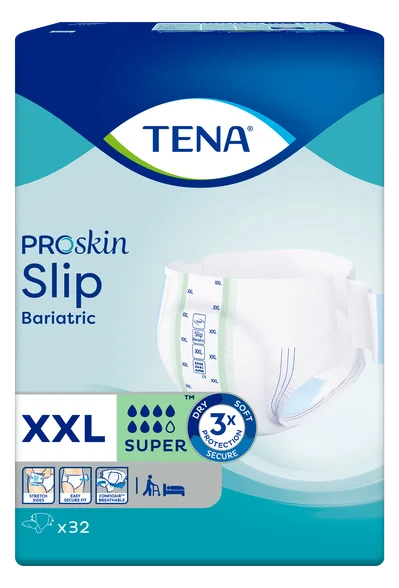 Урологические трусы Tena Slip Super Bariatric XXL, 32 шт.