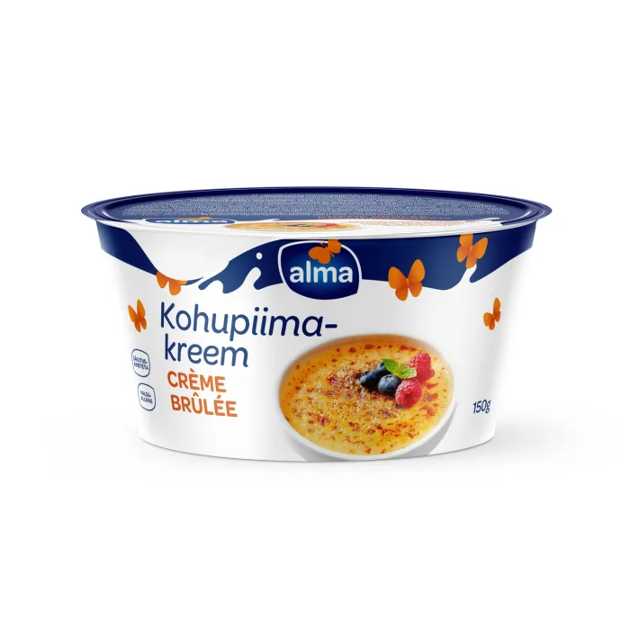 BIEZPIENA KRĒMS ALMA AR CR ME BRULÉE GARŠU 150G