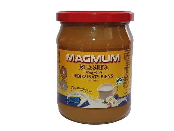 VĀRĪTS IEBIEZINĀTAIS PIENS MAGMUM KLASIKA, 620G
