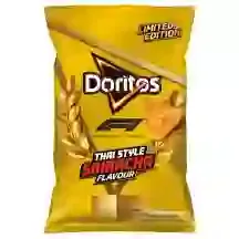 KUKURŪZAS ČIPSI DORITOS AR SALDI PIKANTĀS MĒRCES GARŠU 90G