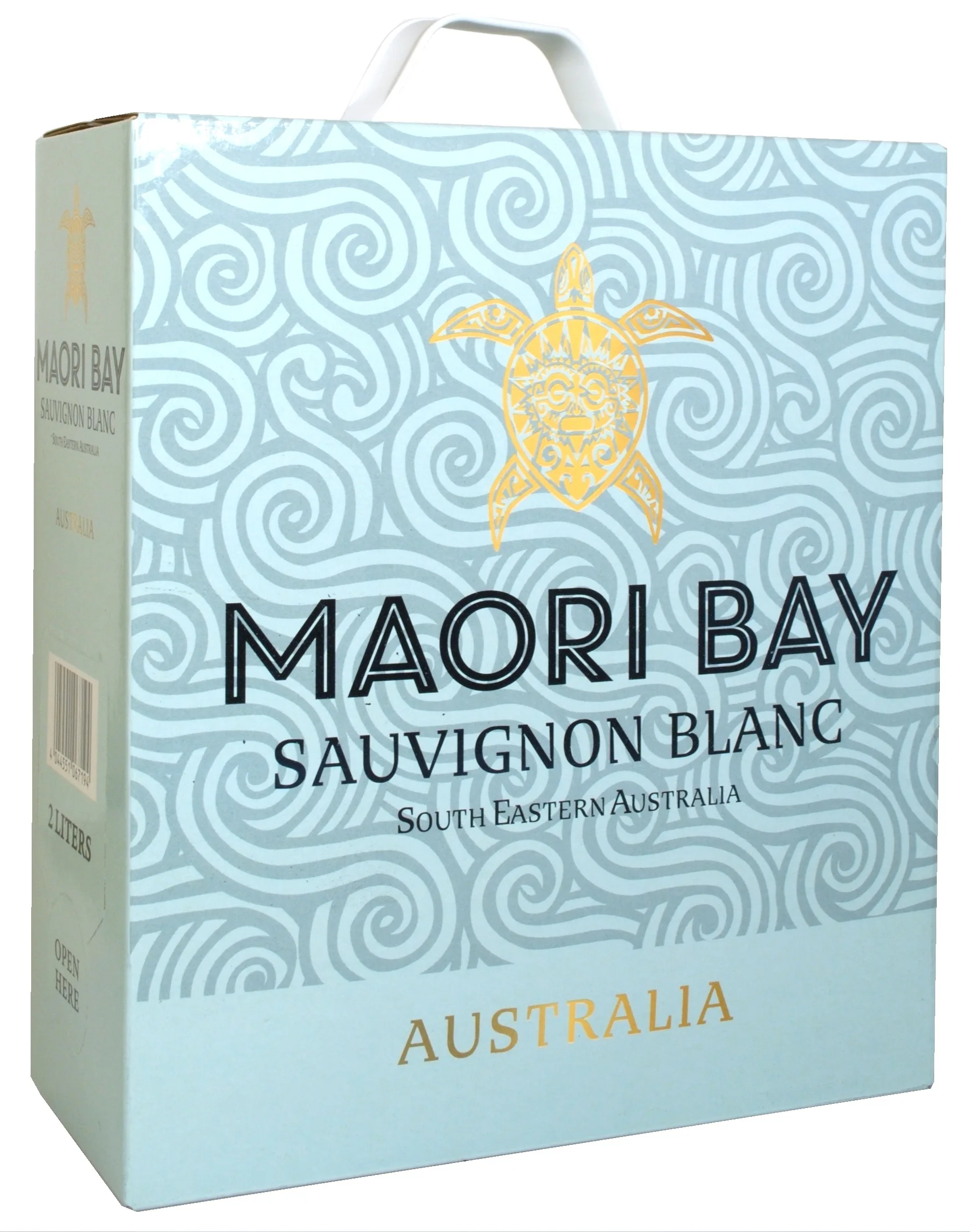 Baltvīns Maori Bay Sauvignon Blanc, sauss, 12%, bib, 2 l