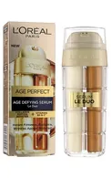 L`OREAL PARIS AGE PERFECT LE DUO DIVKĀRŠAS IEDARBĪBAS ATJAUNOJOŠS SERUMS, 30ML