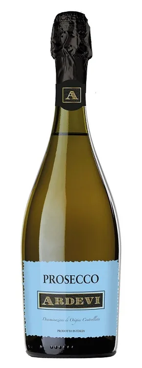 Dzirkstošais vīns Ardevi Prosecco DOC, sauss, 11%, 0,75 l