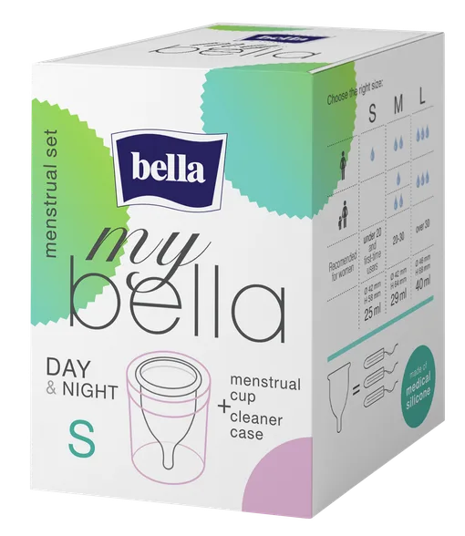 Bella My Bella, S menstruālā piltuve, 1 gab.