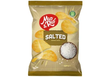 KARTUPEĻU ČIPSI SĀLĪTI MIO&RIO 150G