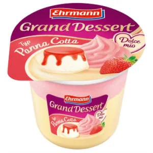 DESERTS PUDIŅŠ GRAND DESSERT PANNA COTA 190G