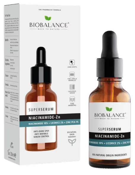 Biobalance Niacinamide-ZN Super serums, 30 ml