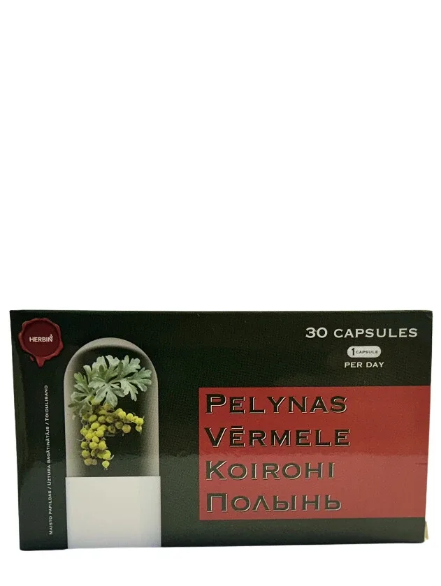 Vērmele 150 mg, 30 kapsulas