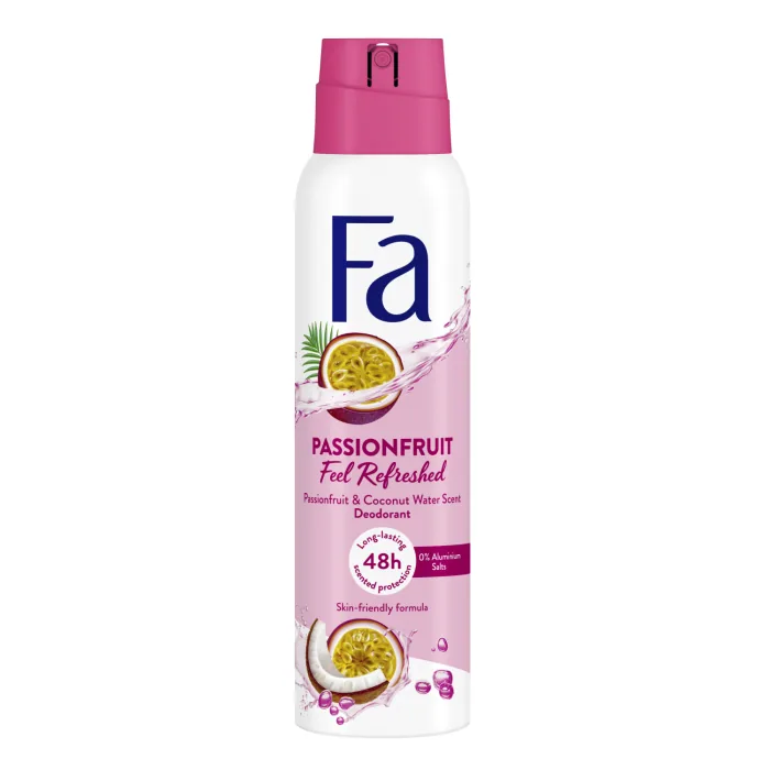 DEZODORANTS FA PASSIONFRUIT FEEL REFRESHED 150ML