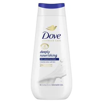 DUŠAS ŽELEJA DOVE  DEEPLY NOURISHING 225ML