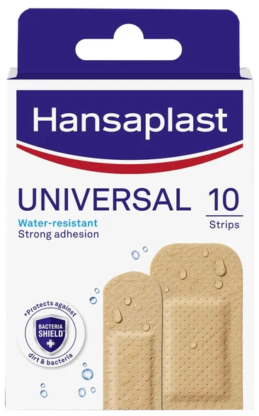 Hansaplast Universal plāksteri, 10 gab.