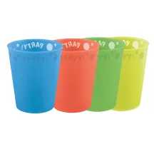 ATKĀRTOTI LIETOJAMAS KRŪZĪTES DECORATA PARTY 250 ML, JAUKTAS KRĀSAS AW26