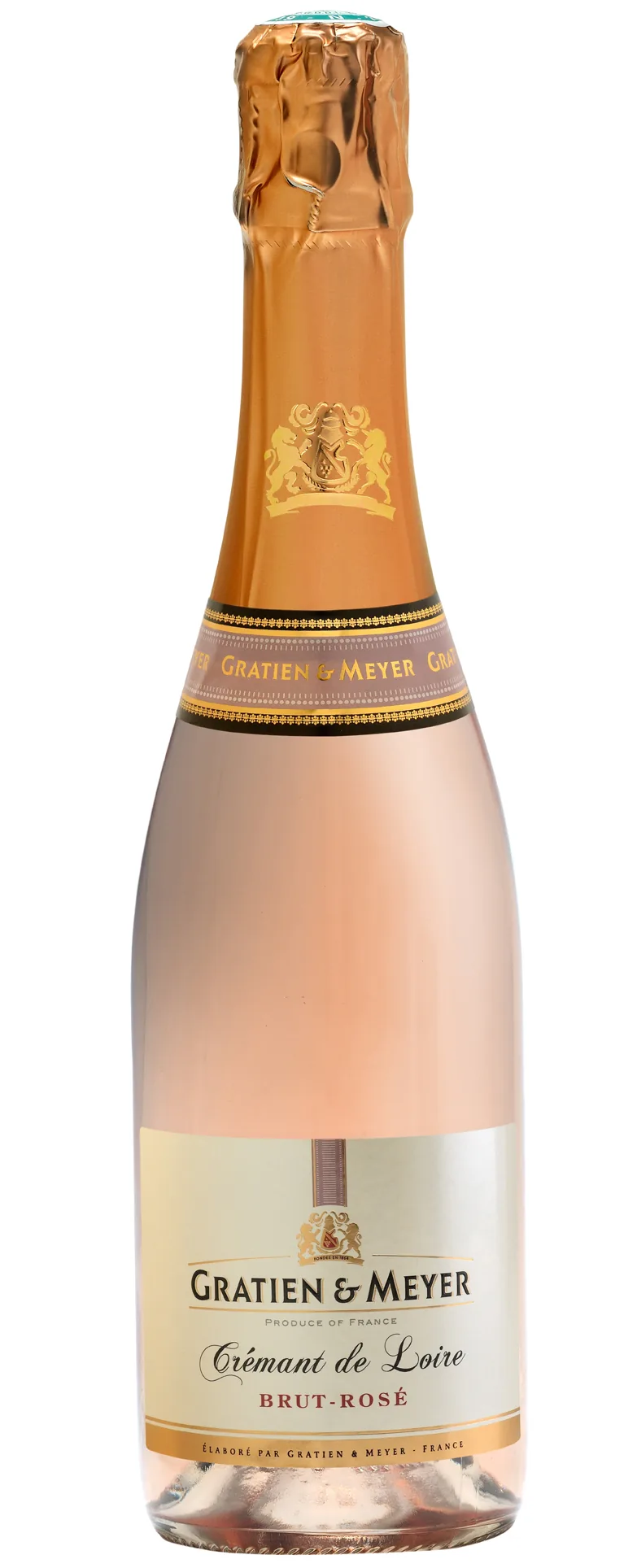 Игристое вино Gratien&Meyer Crémant de Loire AOC Rosé, Sec, 12%, 0,75 л
