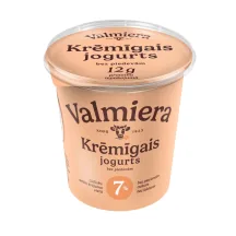 JOGURTS VALMIERA KRĒMĪGAIS, BEZ LAKTOZES 7% 350G