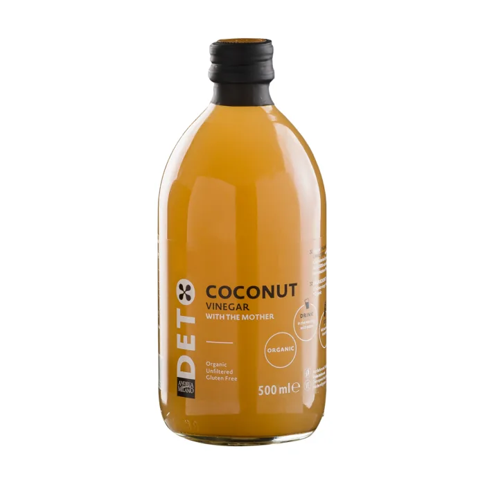 KOKOSRIEKSTU ETIĶIS DETOX BIO 500ML