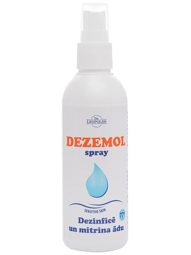 Dr.Leopolds Dezemol Sprejs dezinficē un mitrina ādu, 100 ml