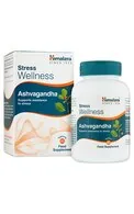 HIMALAYA WELLNESS ASHVAGANDHA UZTURA BAGĀTINĀTĀJS, 60 TABLETES