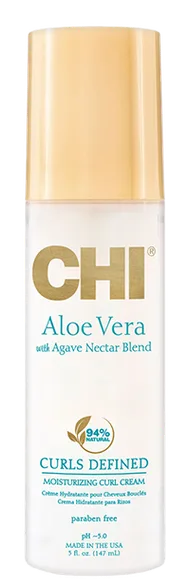 Chi Aloe Vera Moisturizing curl matu krēms, 147 ml