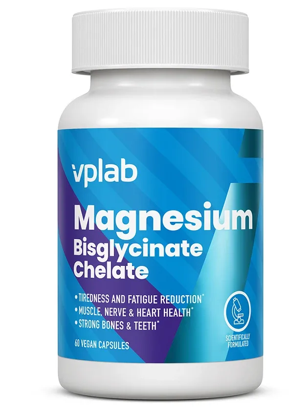 Vplab Magnija bisglicināts, 60 kapsulas