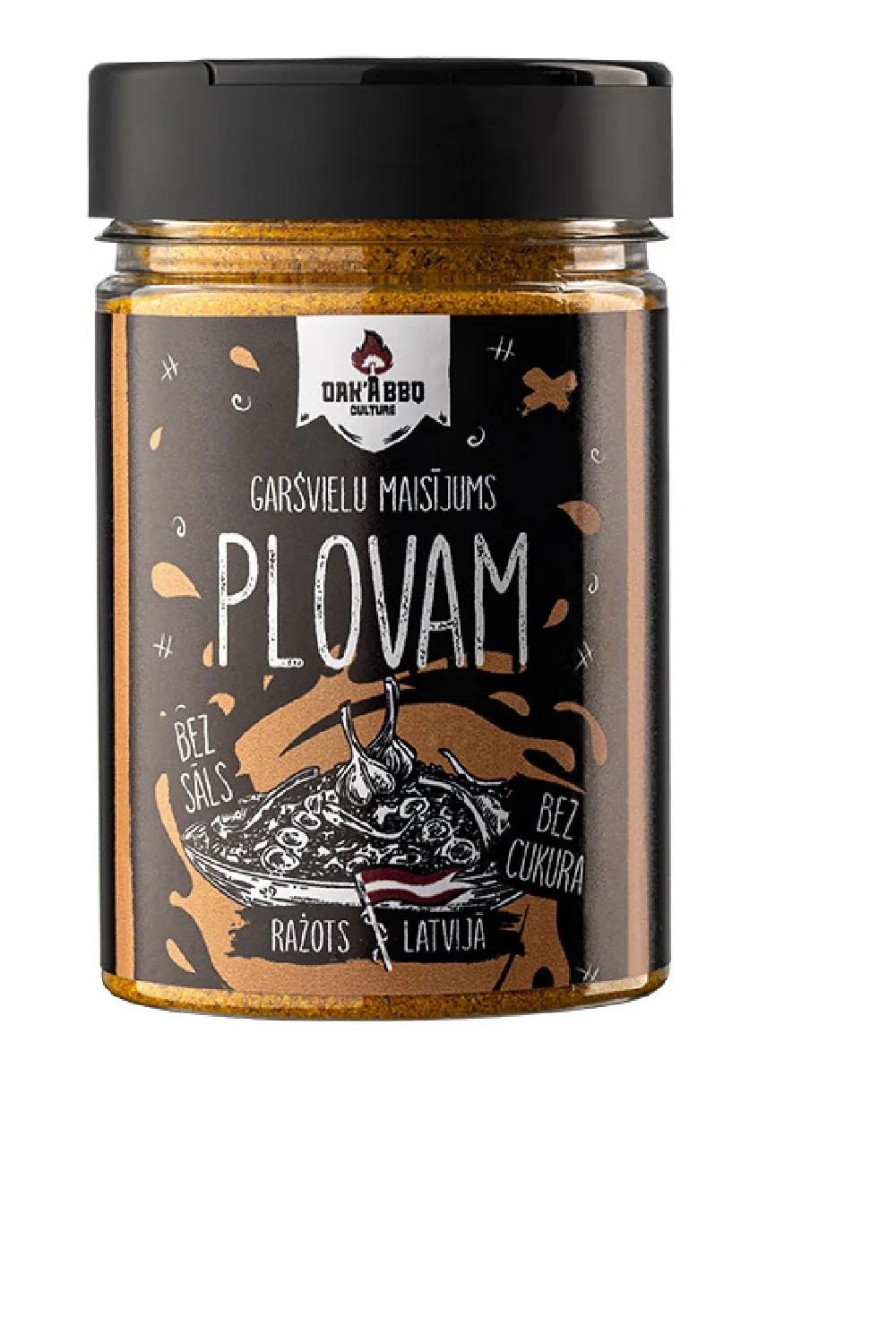 GARŠVIELU MAISĪJUMS OAK'A BBQ, PLOVAM, 150G