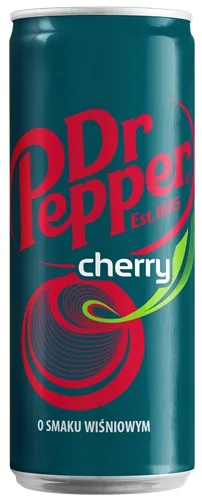 GĀZĒTS DZĒRIENS DR. PEPPER CHERRY, BUNDŽĀ, 0.33L (DEP)