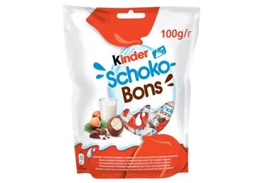 Šokolādes konfektes schoko bons Kinder 100 g