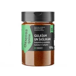 GARŠVIELU MAISĪJUMS GULAŠAM UN ŠAŠLIKAM 100G GEMOSS SPICE 100G