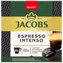 Kafijas kapsulās jacobs espresso intenso 16 gab. 96 g