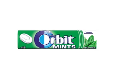 PASTILA ORBIT SPEARMINT 16ROLL MINTS 28G