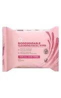 SUPERDRUG BIODEGRADABLE MITRĀS SALVETES SEJAS ĀDAS TĪRĪŠANAI, 25GAB.