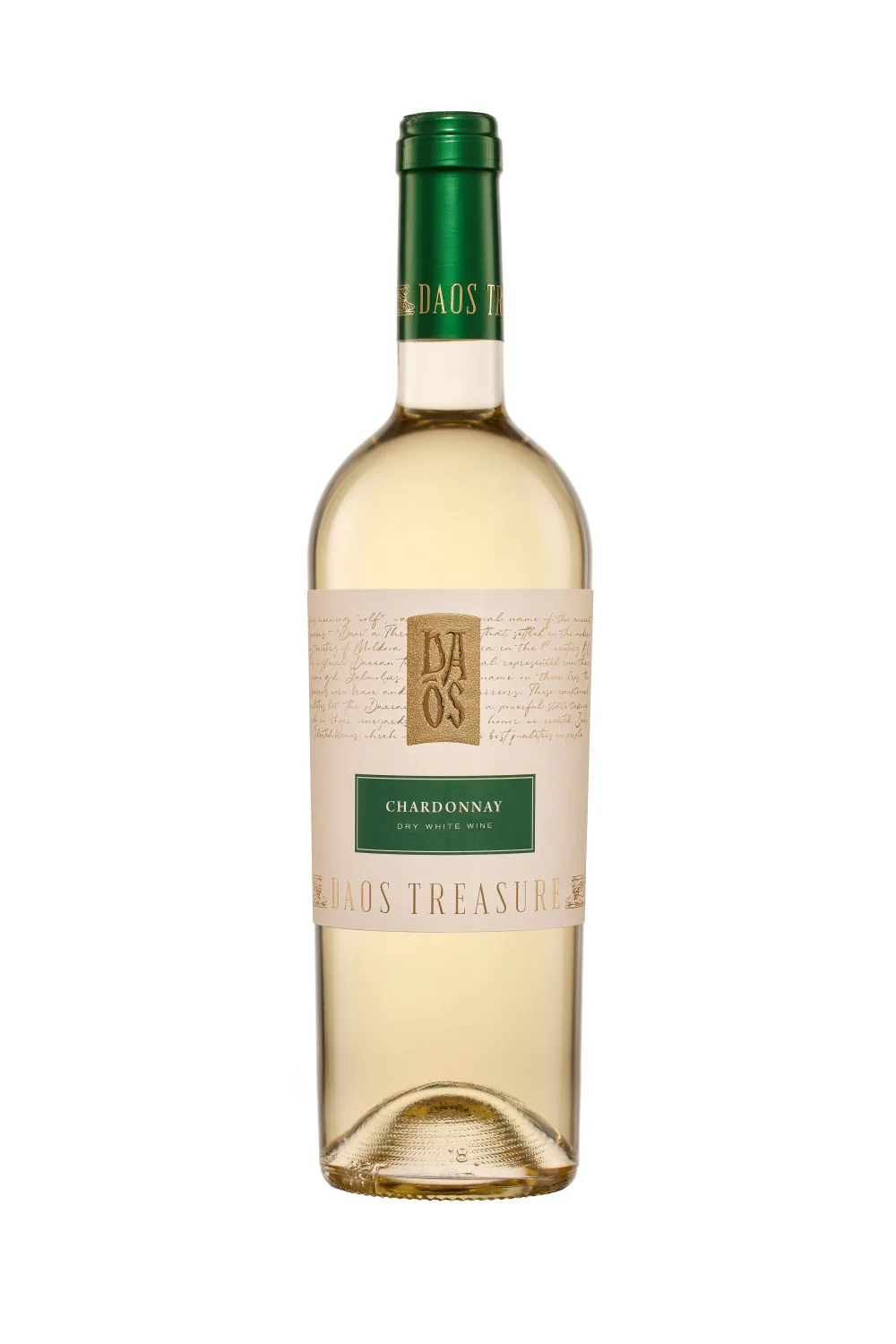 Baltvīns Daos Treasure Chardonnay, sauss, 13%, 0,75 l