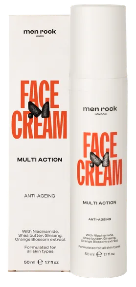 Men Rock Multi Action sejas krēms, 50 ml