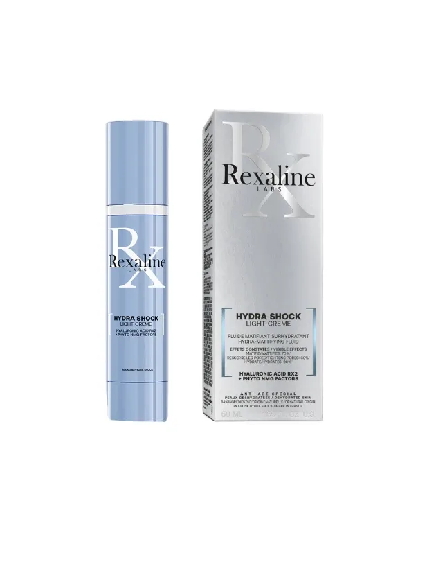 Rexaline Hydra Shock Viegls matējošs mitrinošs fluīds, 50 ml