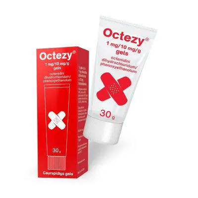 Octezy 1 mg/10 mg gels 30 g