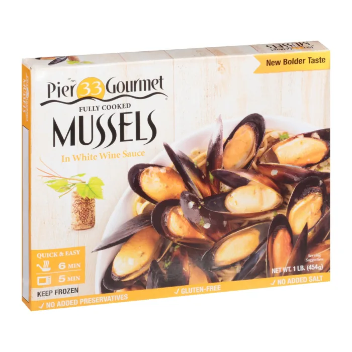 MĪDIJAS PIER 33 BALTVĪNA MĒRCĒ, SALDĒTAS 454G