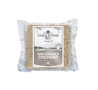 SIERS ČEDARS SINGLETONS OAK SMOKED, KŪPINĀTS, 200G