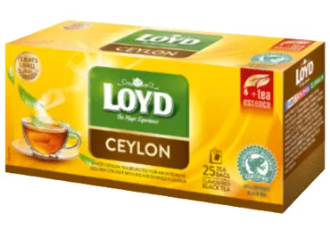 MELNĀ TĒJA LOYD CEYLON 25X2G