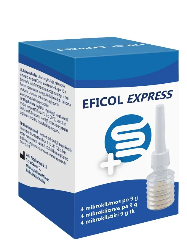Eficol express mikroklizma, 4 gb.
