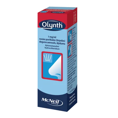 Olynth 1 mg/ml deguna aerosols, šķīdums N1